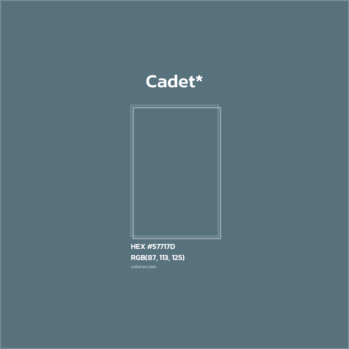 HEX #57717D Color Name, Color Code, Palettes, Similar Paints, Images