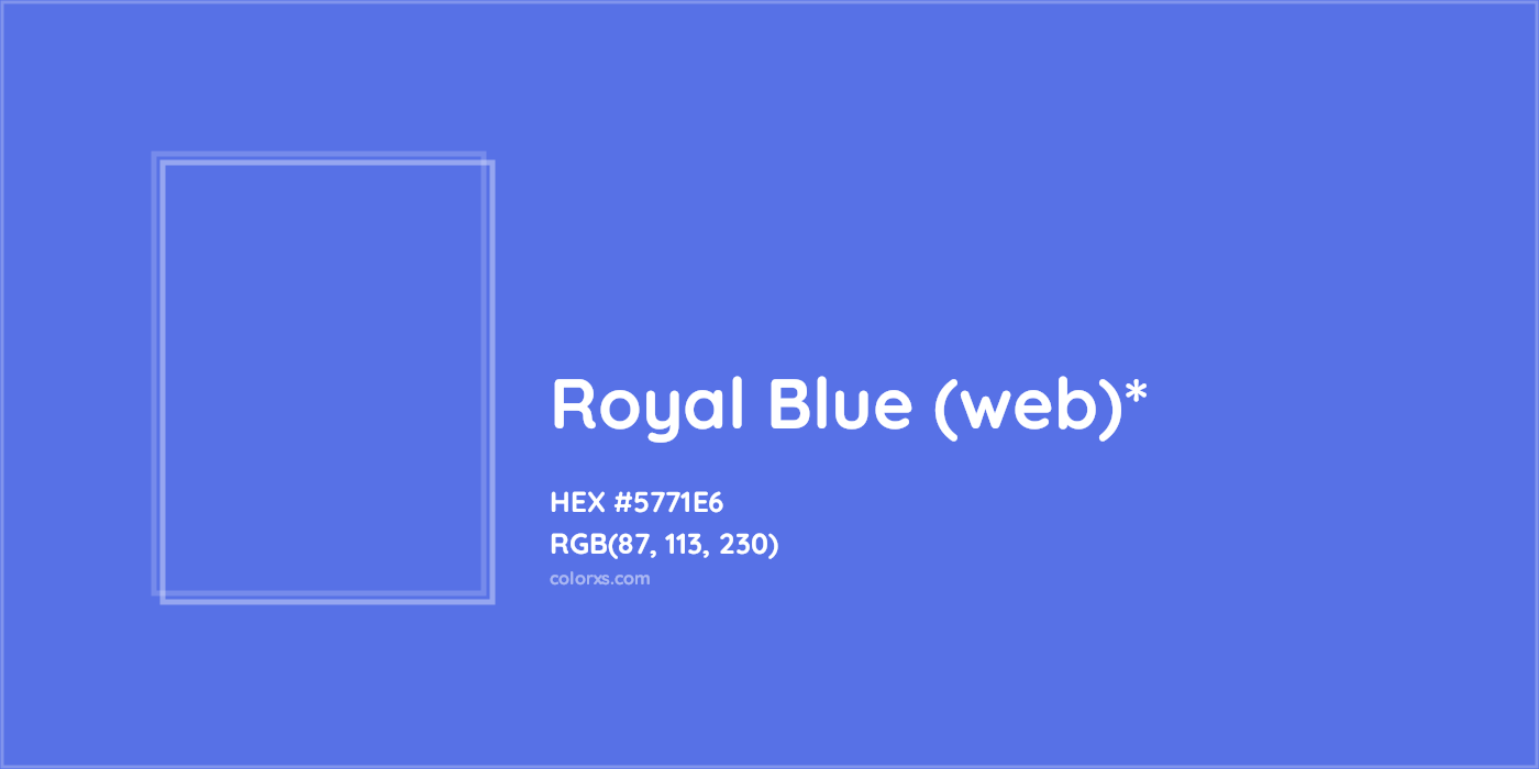 HEX #5771E6 Color Name, Color Code, Palettes, Similar Paints, Images