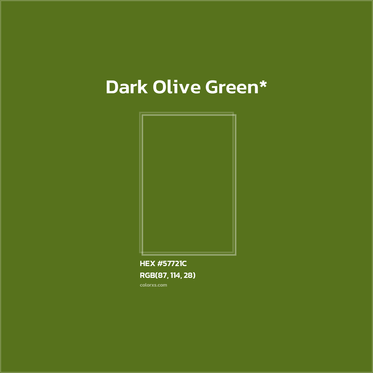 HEX #57721C Color Name, Color Code, Palettes, Similar Paints, Images