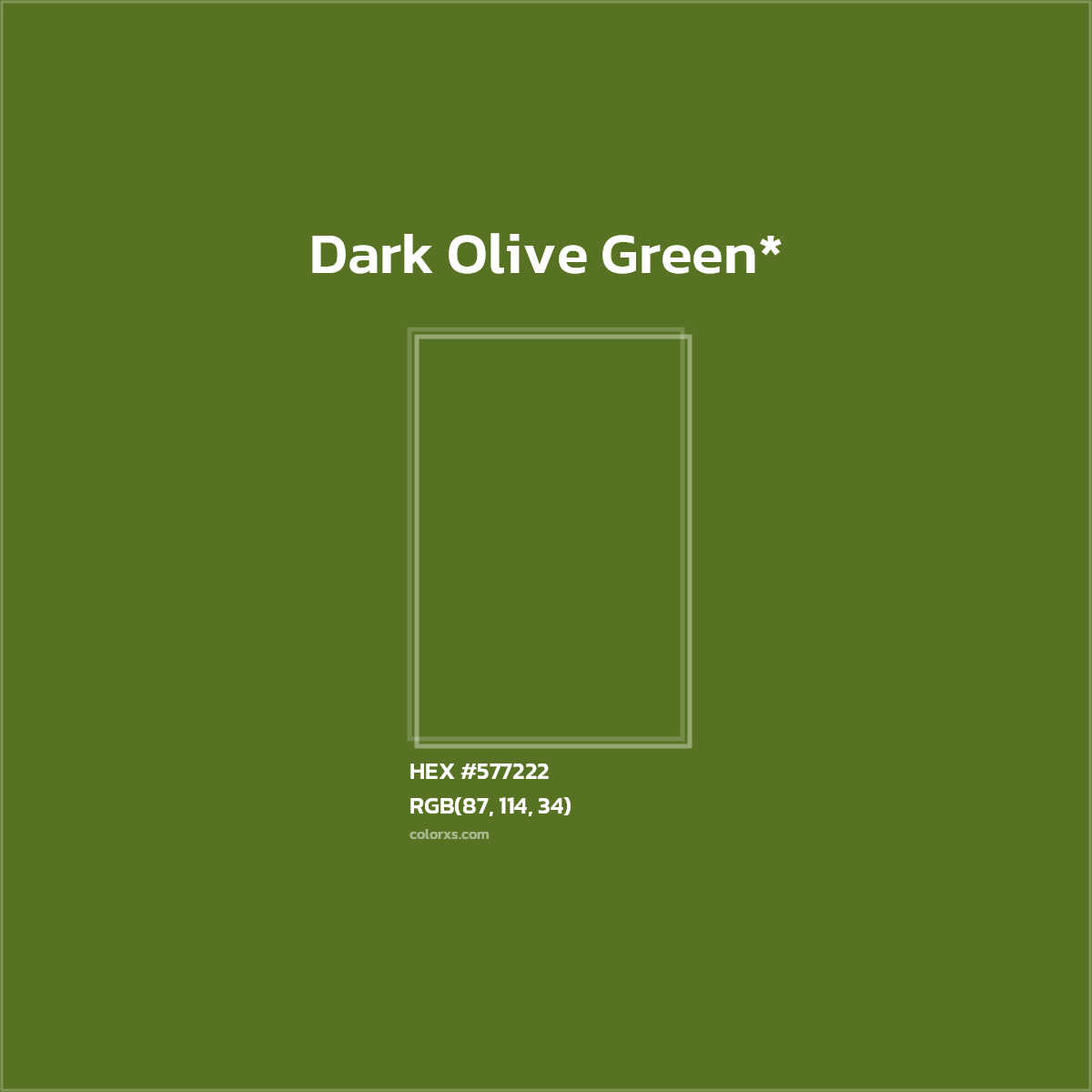 HEX #577222 Color Name, Color Code, Palettes, Similar Paints, Images