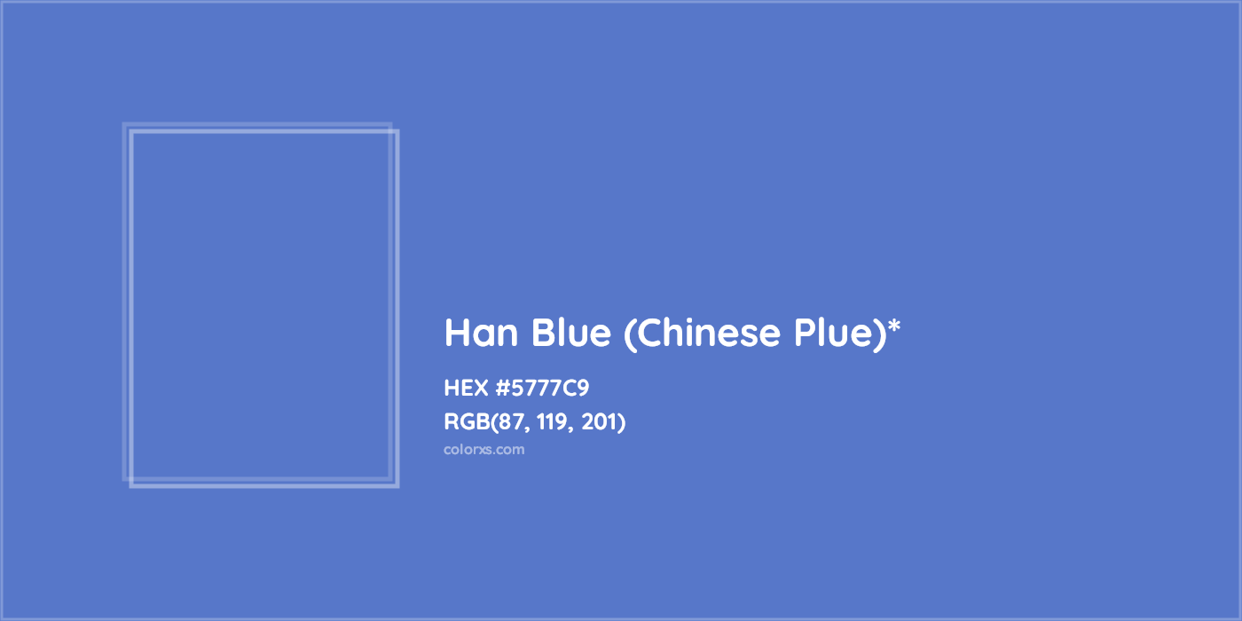 HEX #5777C9 Color Name, Color Code, Palettes, Similar Paints, Images