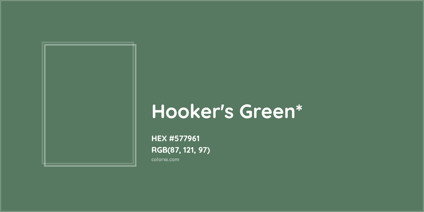 HEX #577961 Color Name, Color Code, Palettes, Similar Paints, Images