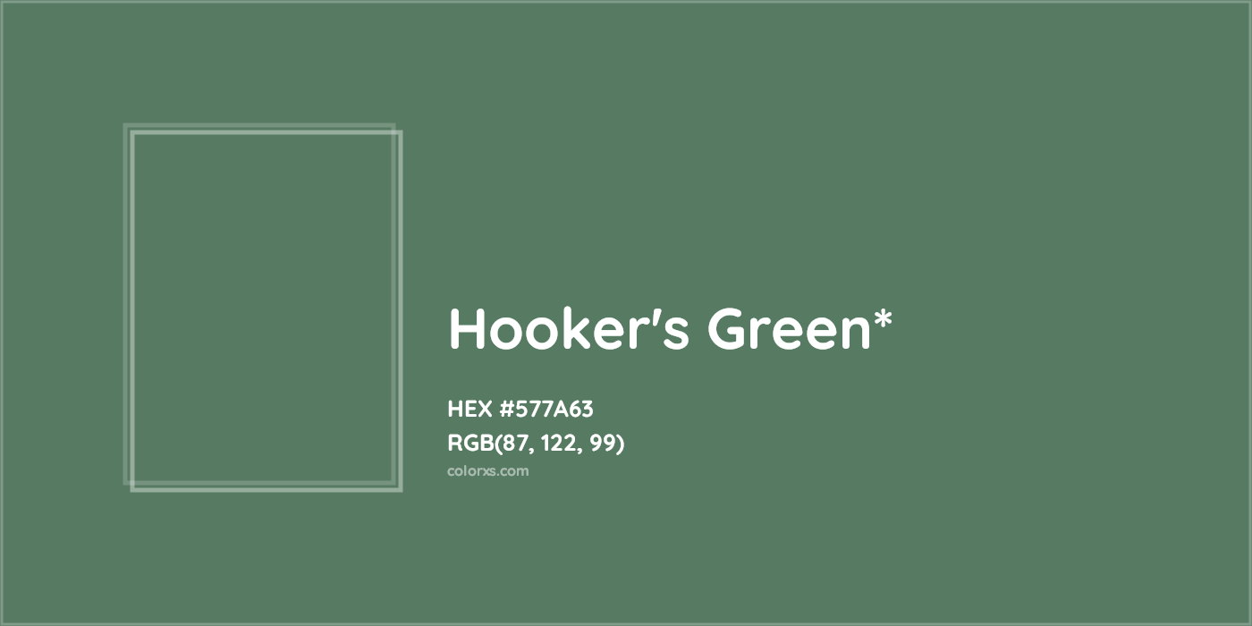 HEX #577A63 Color Name, Color Code, Palettes, Similar Paints, Images