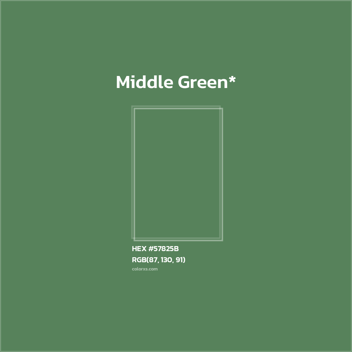 HEX #57825B Color Name, Color Code, Palettes, Similar Paints, Images