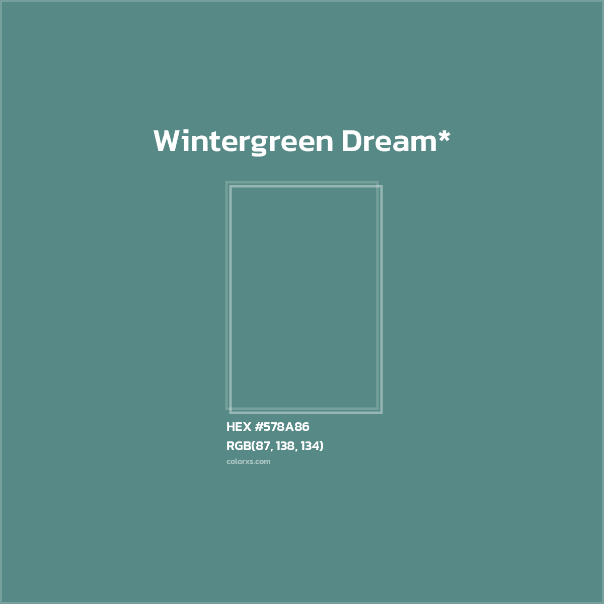 HEX #578A86 Color Name, Color Code, Palettes, Similar Paints, Images