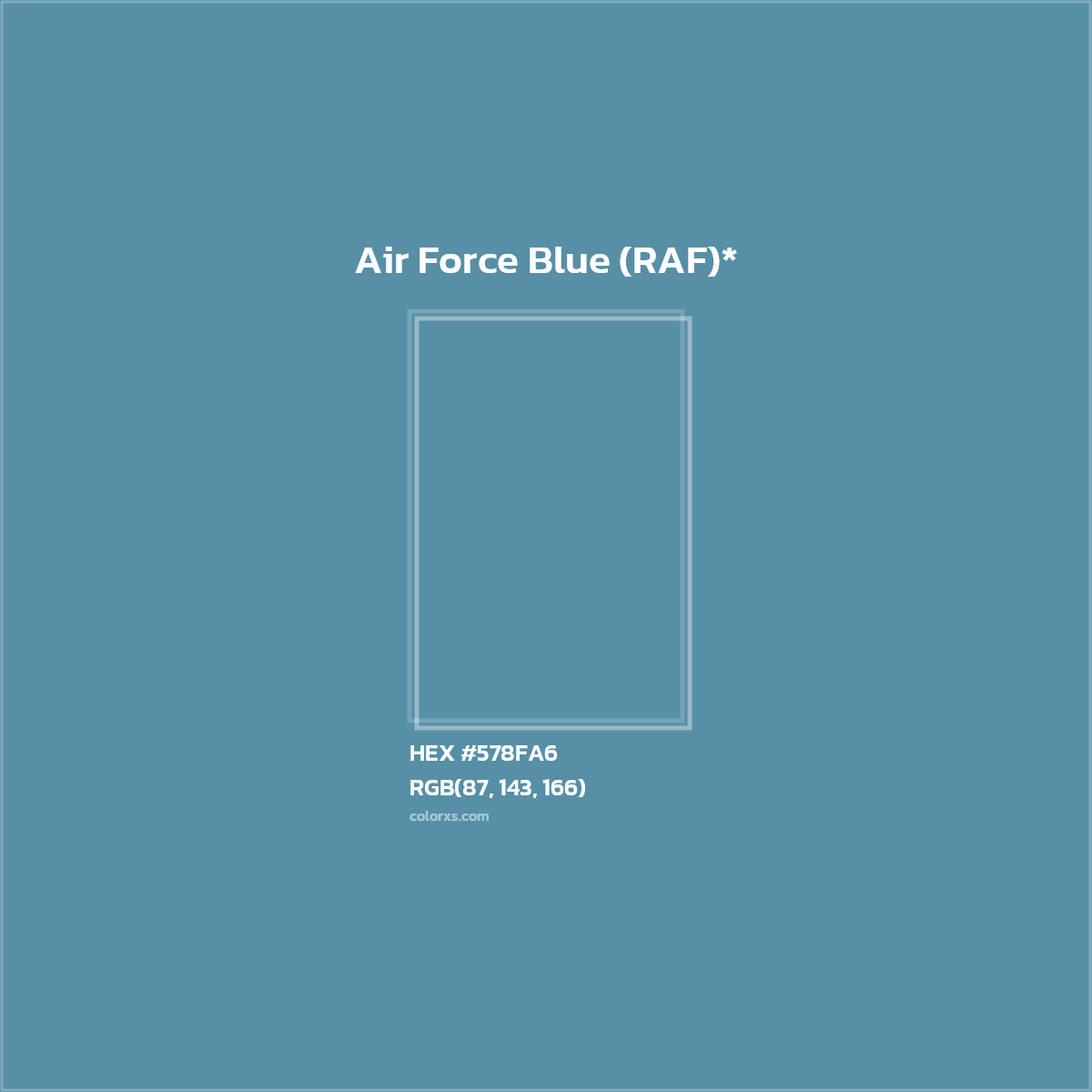 HEX #578FA6 Color Name, Color Code, Palettes, Similar Paints, Images