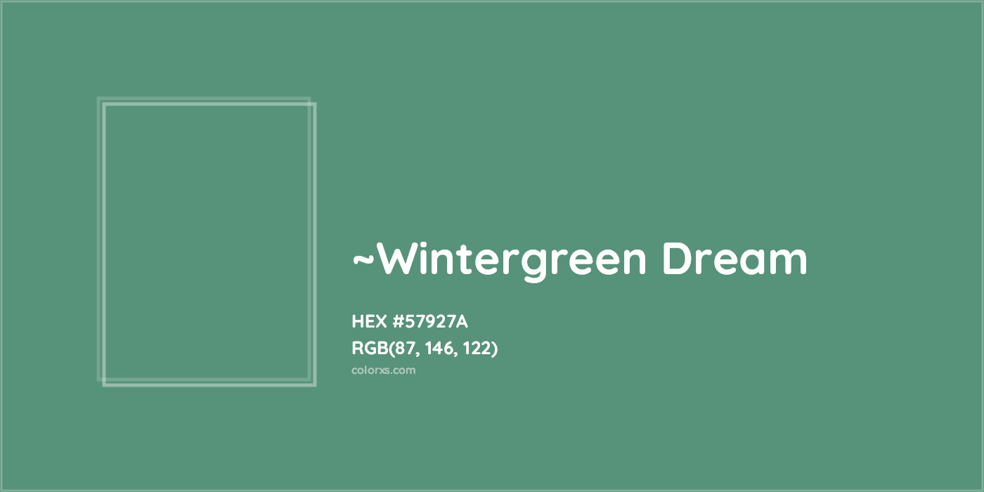 HEX #57927A Color Name, Color Code, Palettes, Similar Paints, Images