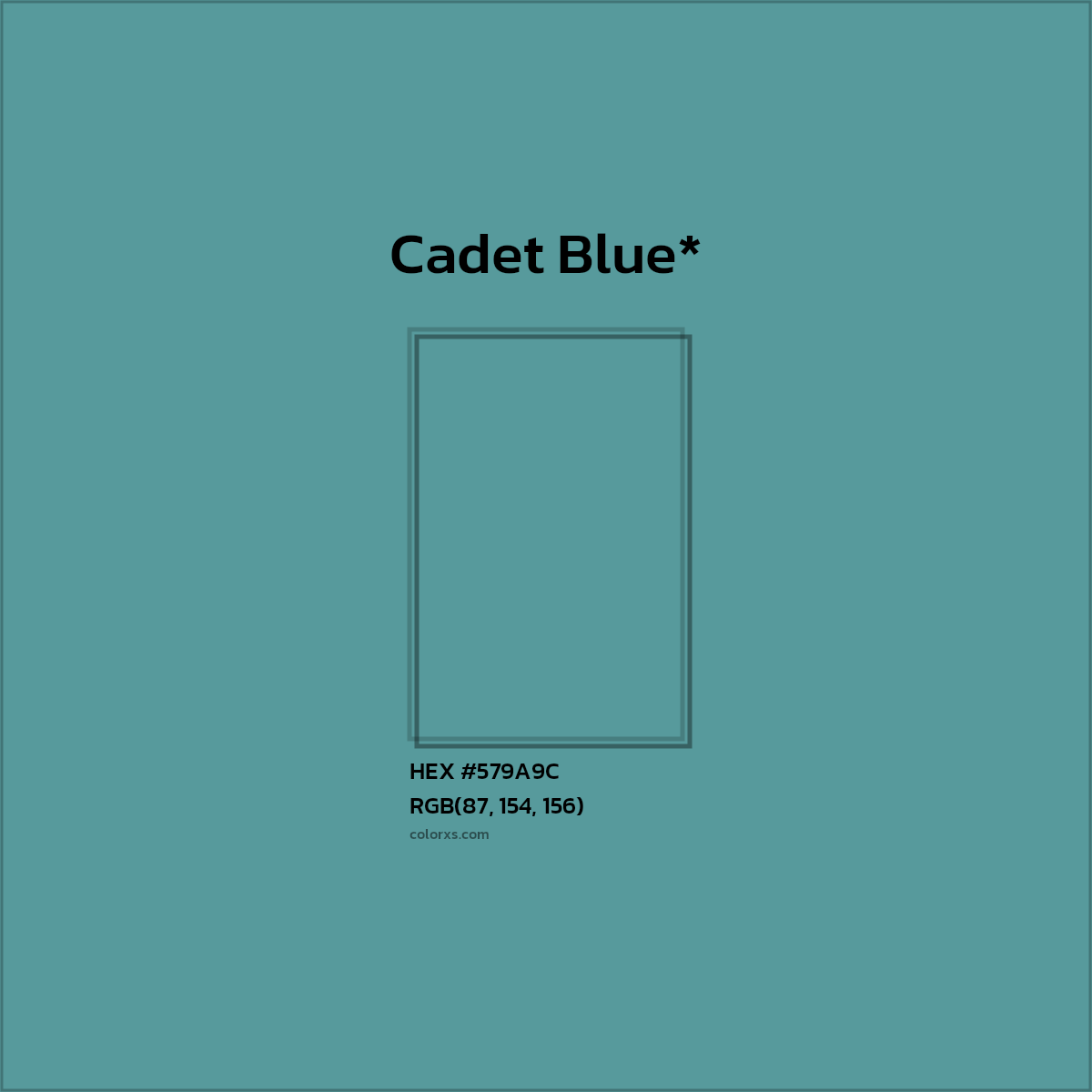HEX #579A9C Color Name, Color Code, Palettes, Similar Paints, Images