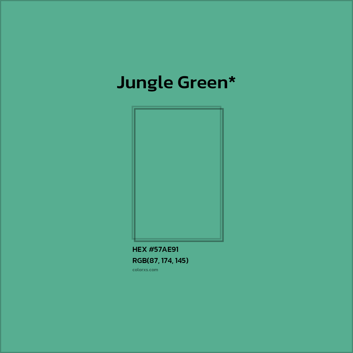 HEX #57AE91 Color Name, Color Code, Palettes, Similar Paints, Images