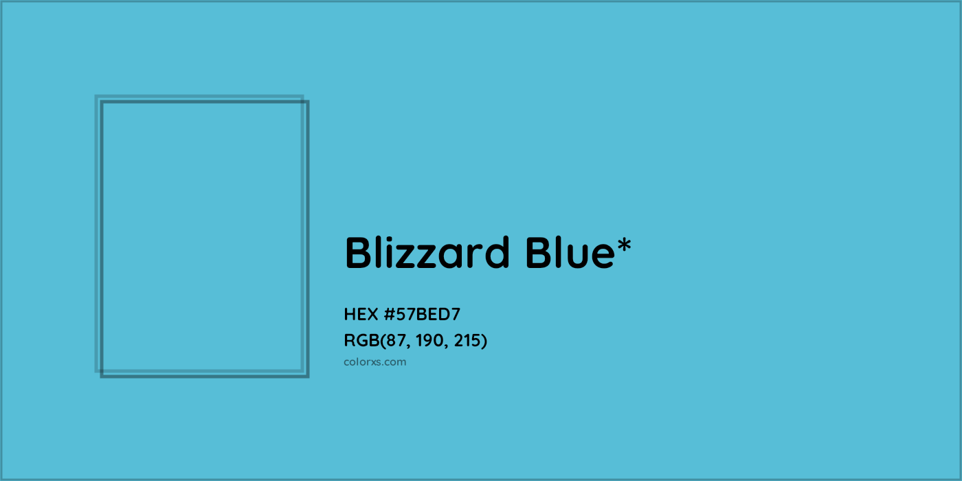 HEX #57BED7 Color Name, Color Code, Palettes, Similar Paints, Images