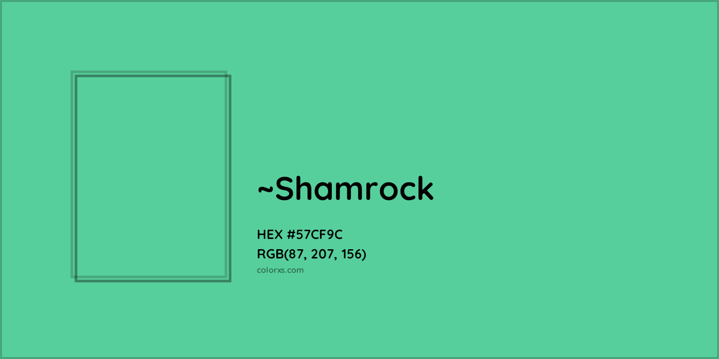 HEX #57CF9C Color Name, Color Code, Palettes, Similar Paints, Images