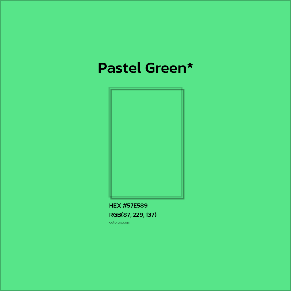 HEX #57E589 Color Name, Color Code, Palettes, Similar Paints, Images