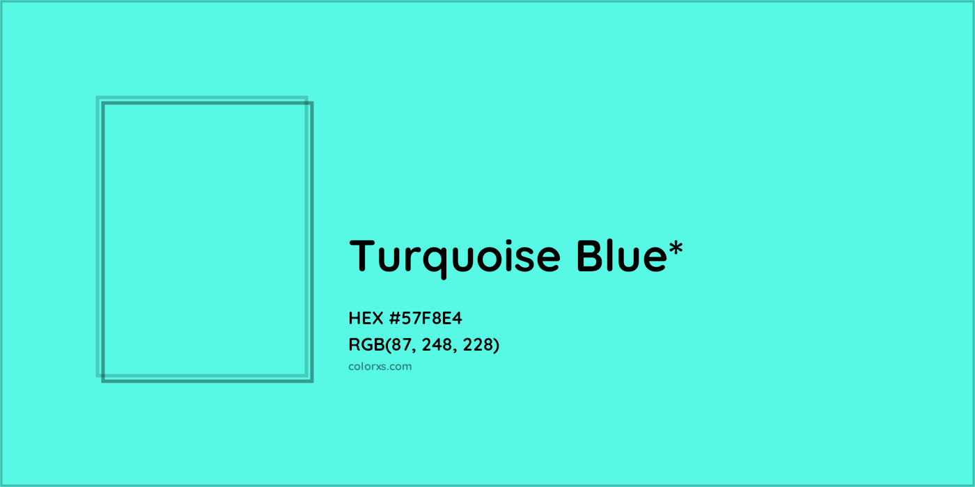 HEX #57F8E4 Color Name, Color Code, Palettes, Similar Paints, Images