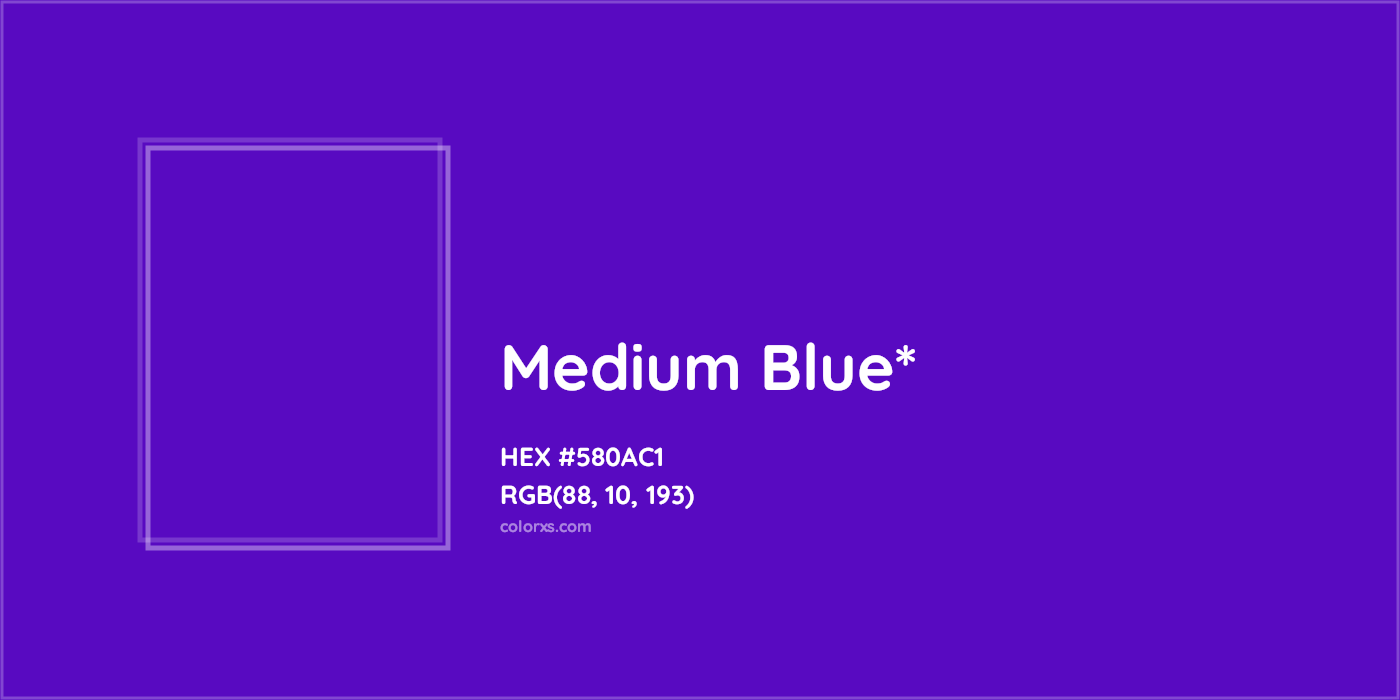 HEX #580AC1 Color Name, Color Code, Palettes, Similar Paints, Images
