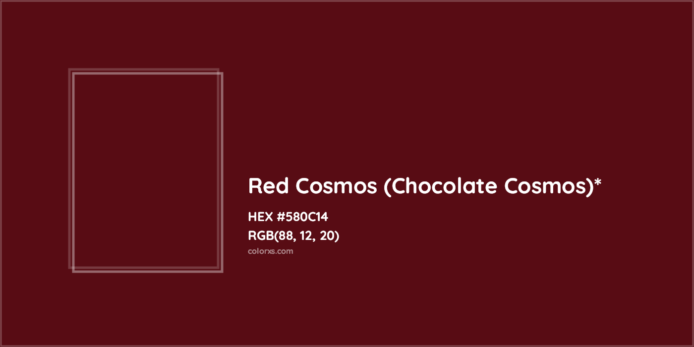 HEX #580C14 Color Name, Color Code, Palettes, Similar Paints, Images