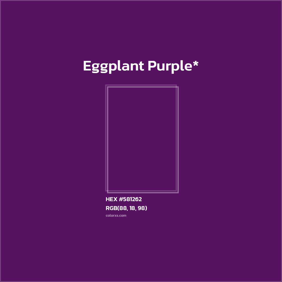HEX #581262 Color Name, Color Code, Palettes, Similar Paints, Images