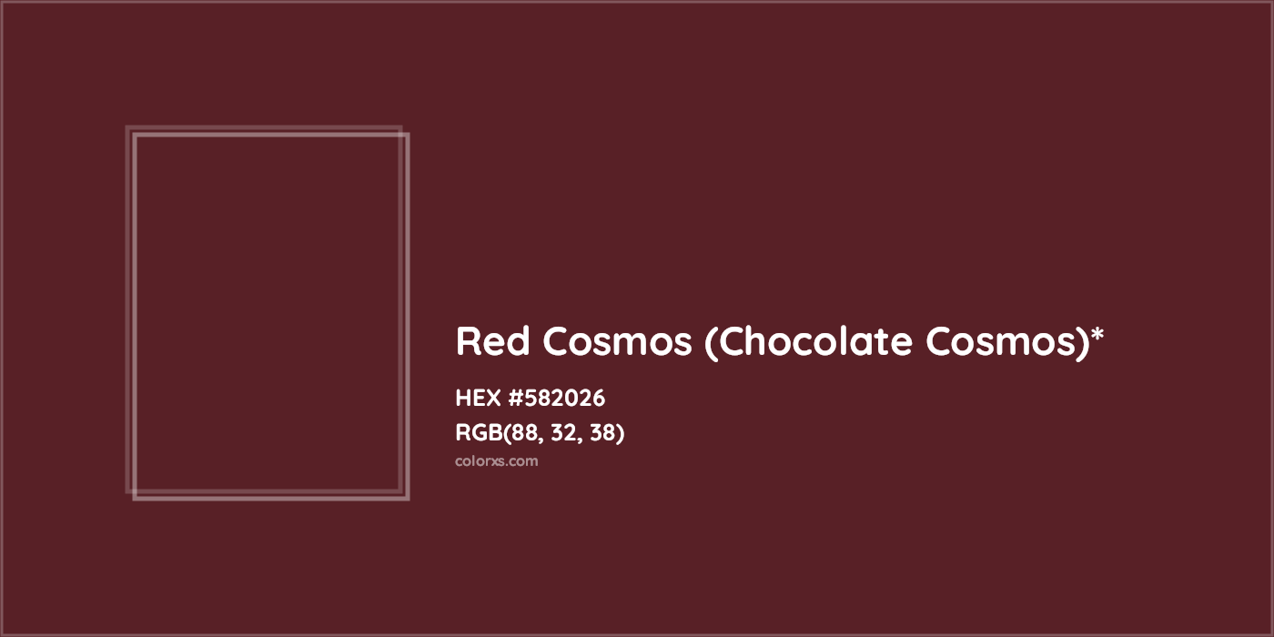 HEX #582026 Color Name, Color Code, Palettes, Similar Paints, Images