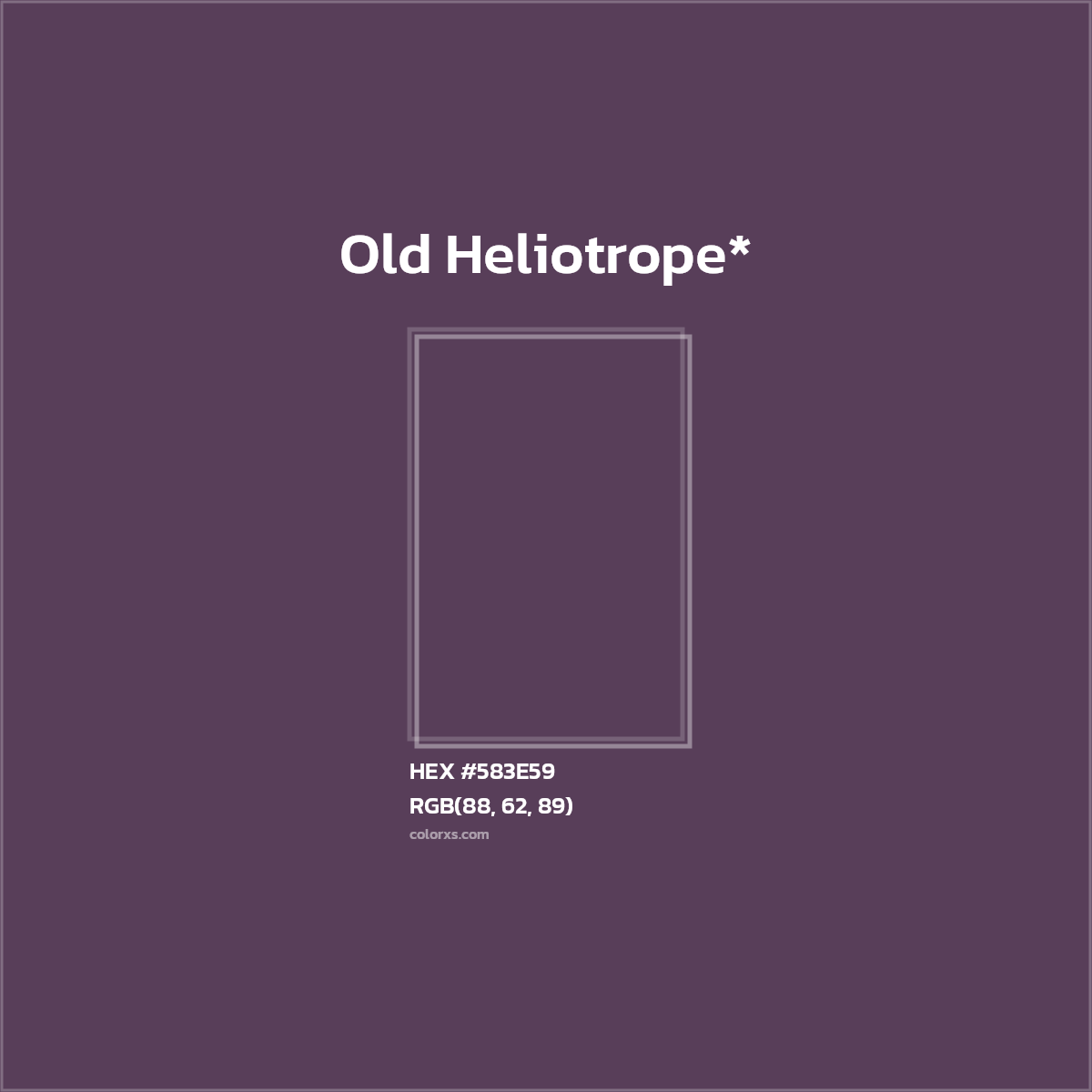 HEX #583E59 Color Name, Color Code, Palettes, Similar Paints, Images