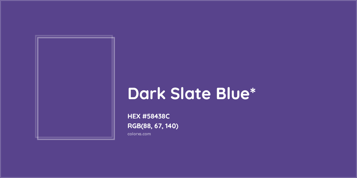 HEX #58438C Color Name, Color Code, Palettes, Similar Paints, Images