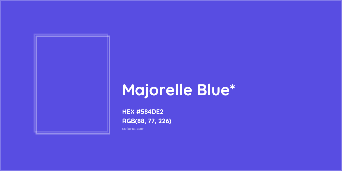 HEX #584DE2 Color Name, Color Code, Palettes, Similar Paints, Images
