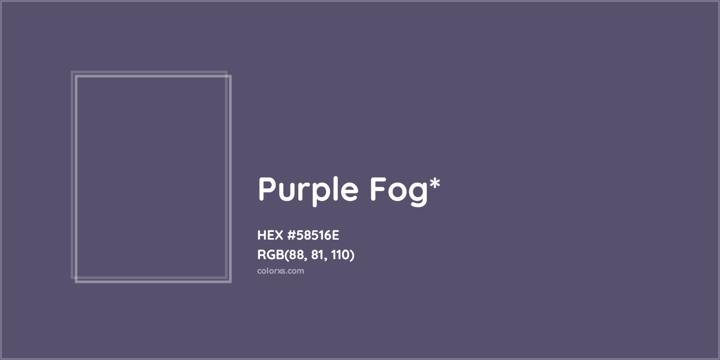 HEX #58516E Color Name, Color Code, Palettes, Similar Paints, Images