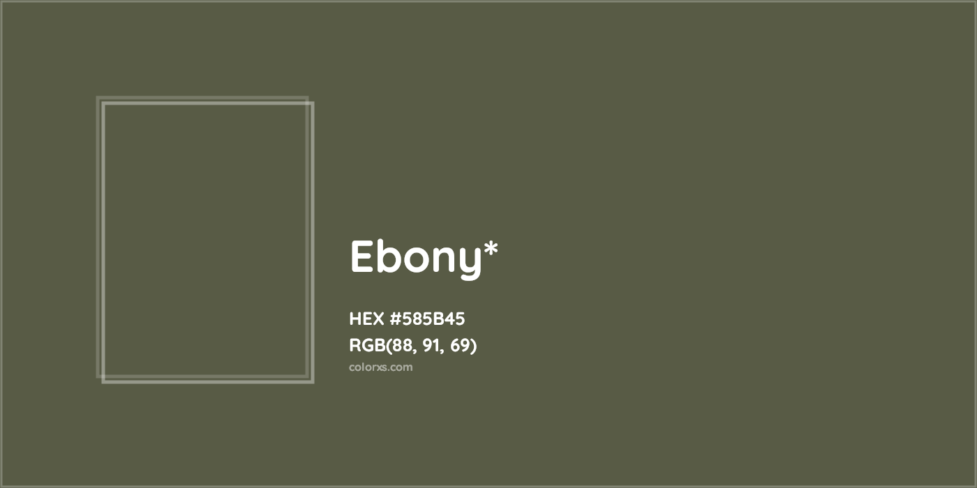 HEX #585B45 Color Name, Color Code, Palettes, Similar Paints, Images
