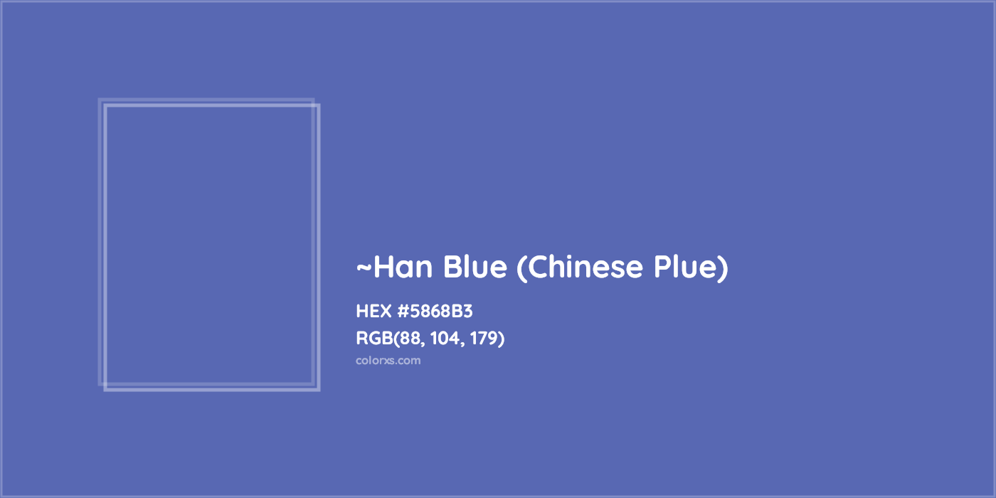 HEX #5868B3 Color Name, Color Code, Palettes, Similar Paints, Images