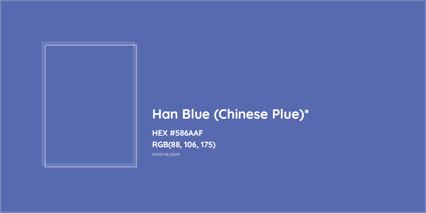 HEX #586AAF Color Name, Color Code, Palettes, Similar Paints, Images