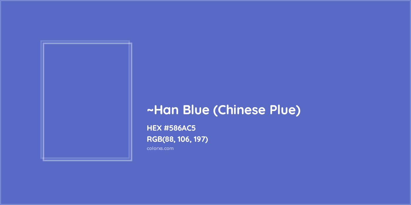 HEX #586AC5 Color Name, Color Code, Palettes, Similar Paints, Images