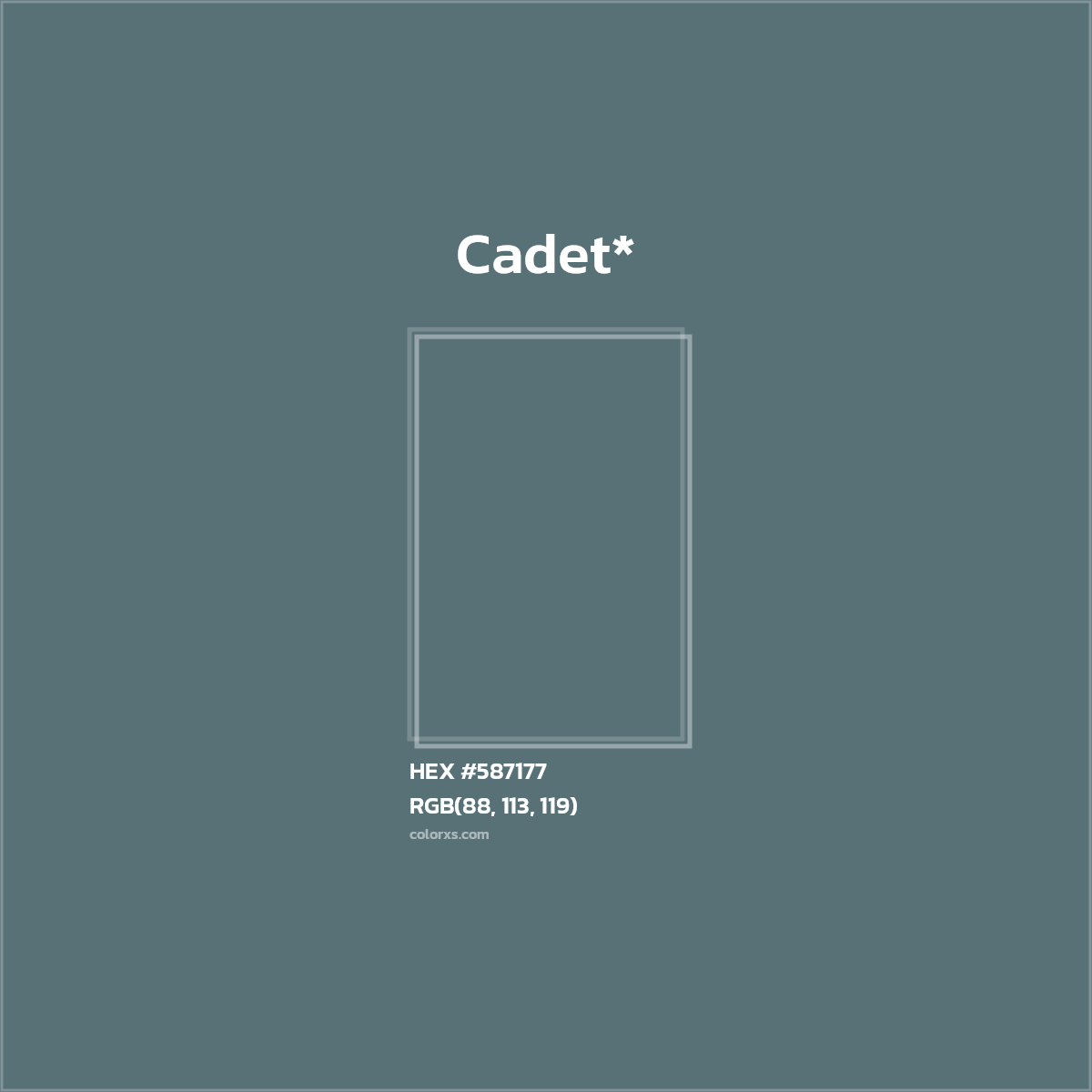 HEX #587177 Color Name, Color Code, Palettes, Similar Paints, Images