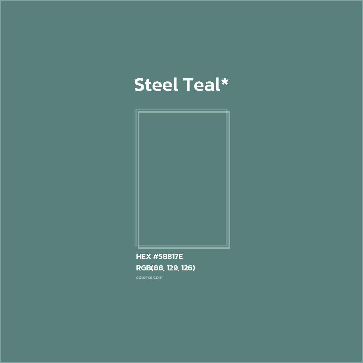 HEX #58817E Color Name, Color Code, Palettes, Similar Paints, Images