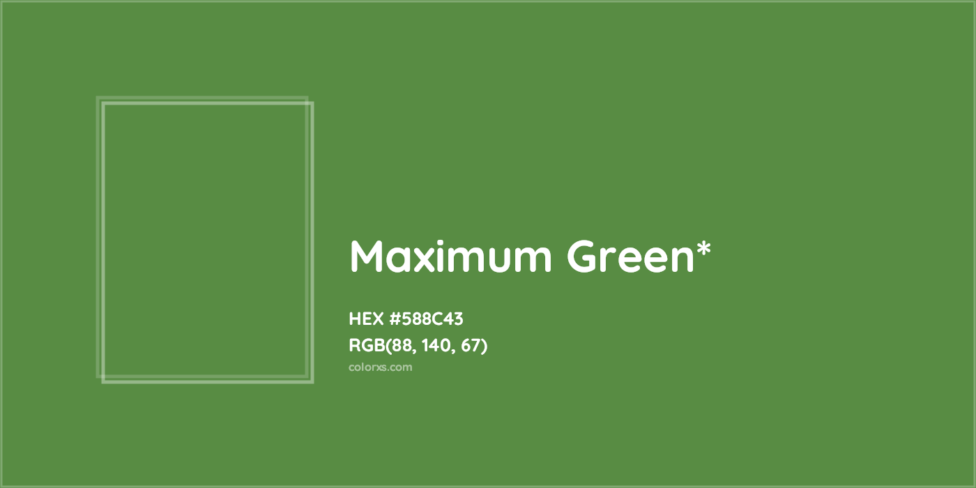 HEX #588C43 Color Name, Color Code, Palettes, Similar Paints, Images