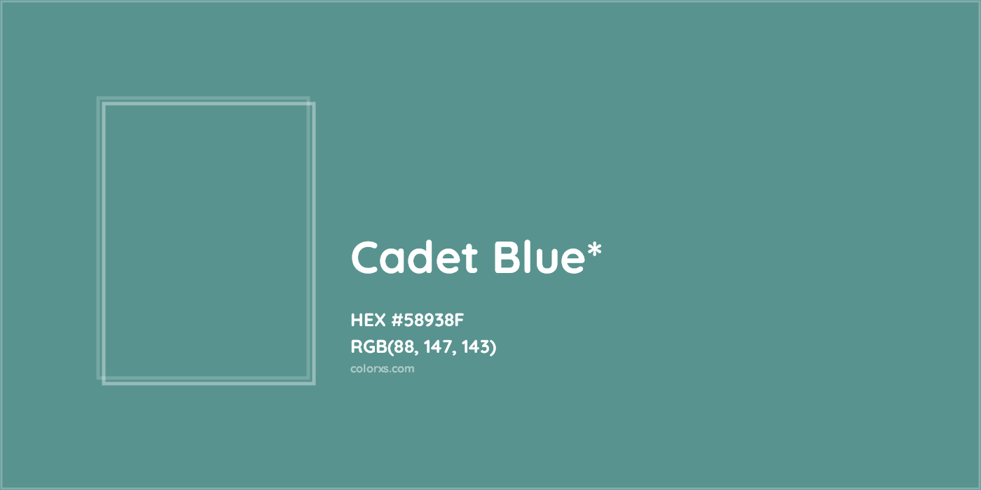 HEX #58938F Color Name, Color Code, Palettes, Similar Paints, Images