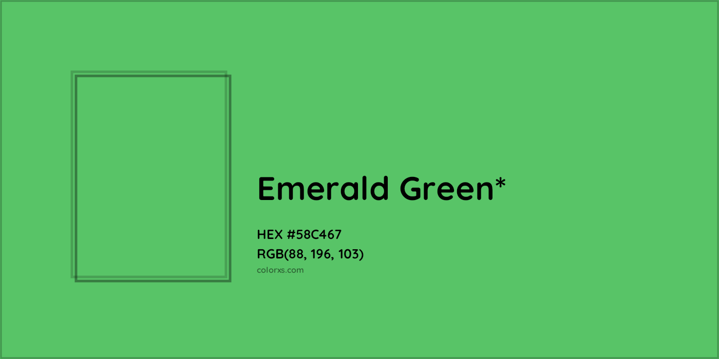 HEX #58C467 Color Name, Color Code, Palettes, Similar Paints, Images