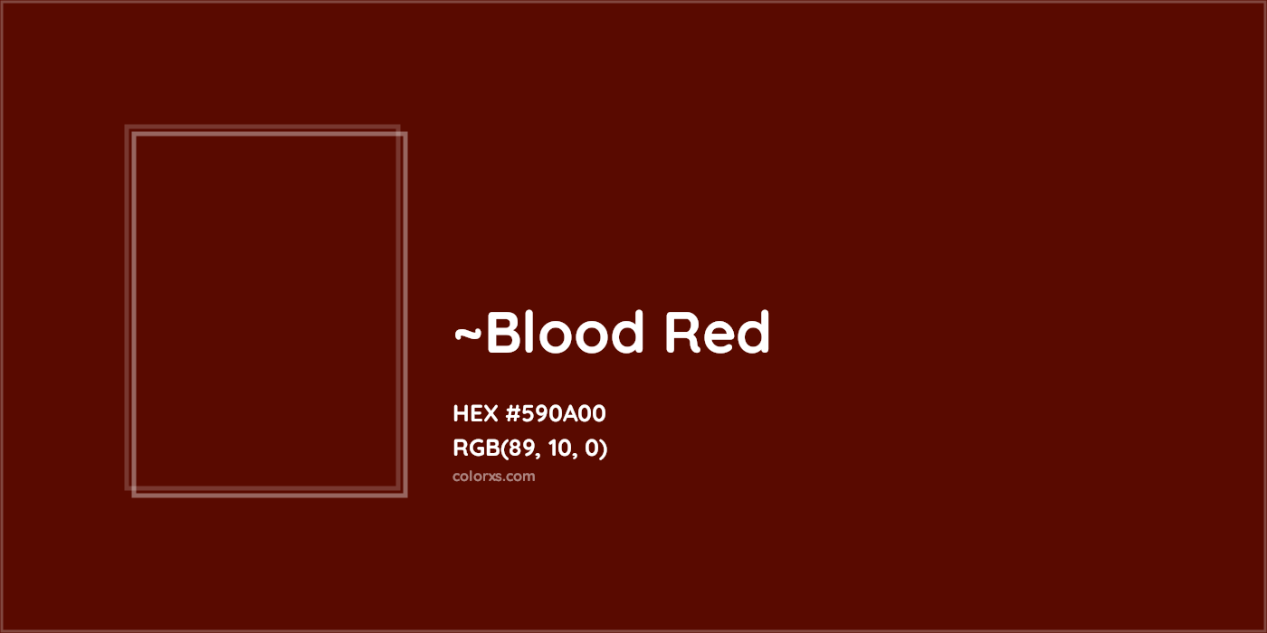 HEX #590A00 Color Name, Color Code, Palettes, Similar Paints, Images