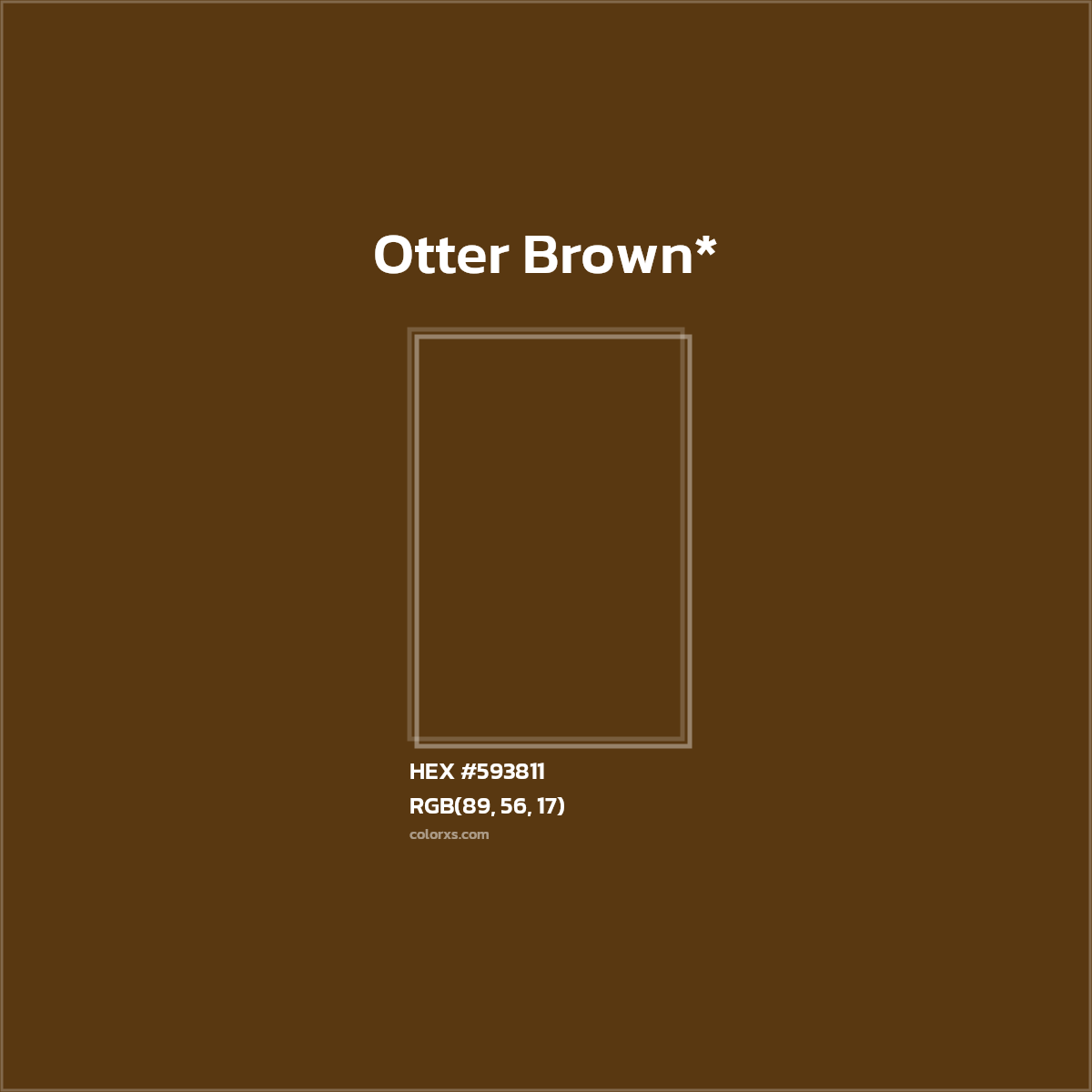 HEX #593811 Color Name, Color Code, Palettes, Similar Paints, Images