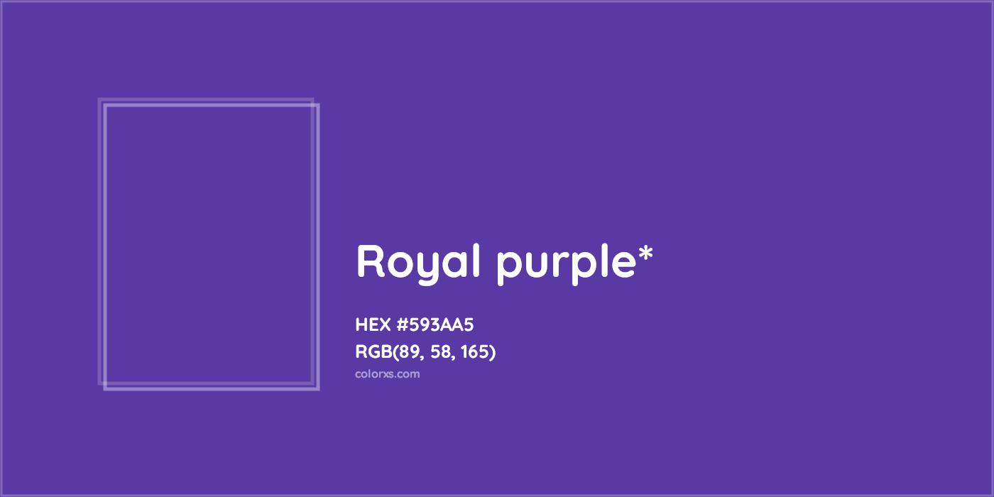 HEX #593AA5 Color Name, Color Code, Palettes, Similar Paints, Images