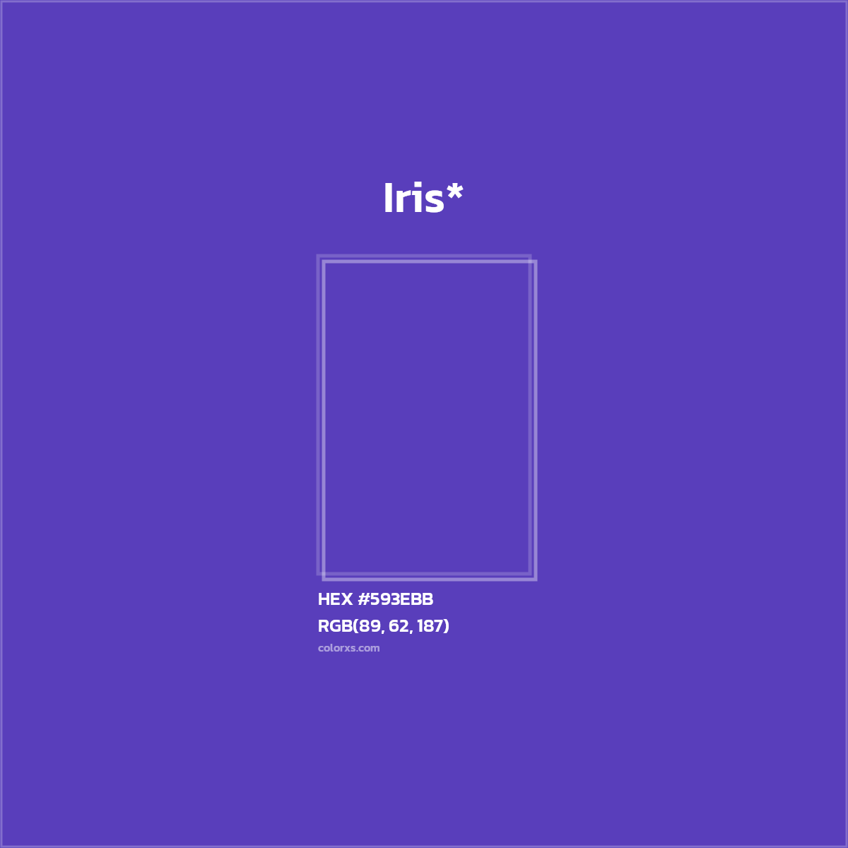 HEX #593EBB Color Name, Color Code, Palettes, Similar Paints, Images