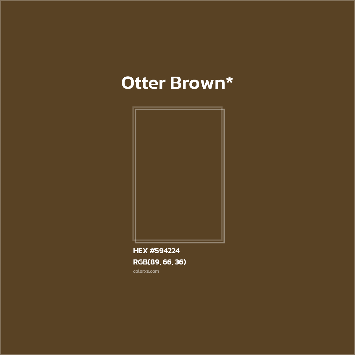 HEX #594224 Color Name, Color Code, Palettes, Similar Paints, Images