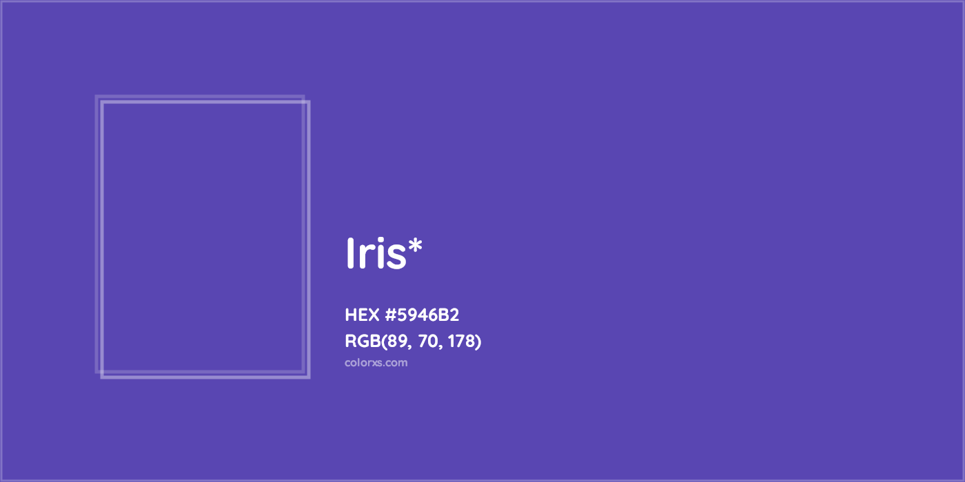 HEX #5946B2 Color Name, Color Code, Palettes, Similar Paints, Images