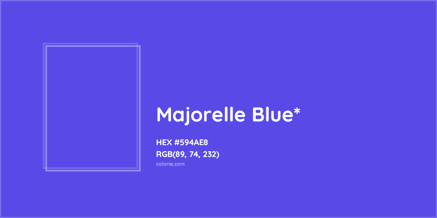 HEX #594AE8 Color Name, Color Code, Palettes, Similar Paints, Images