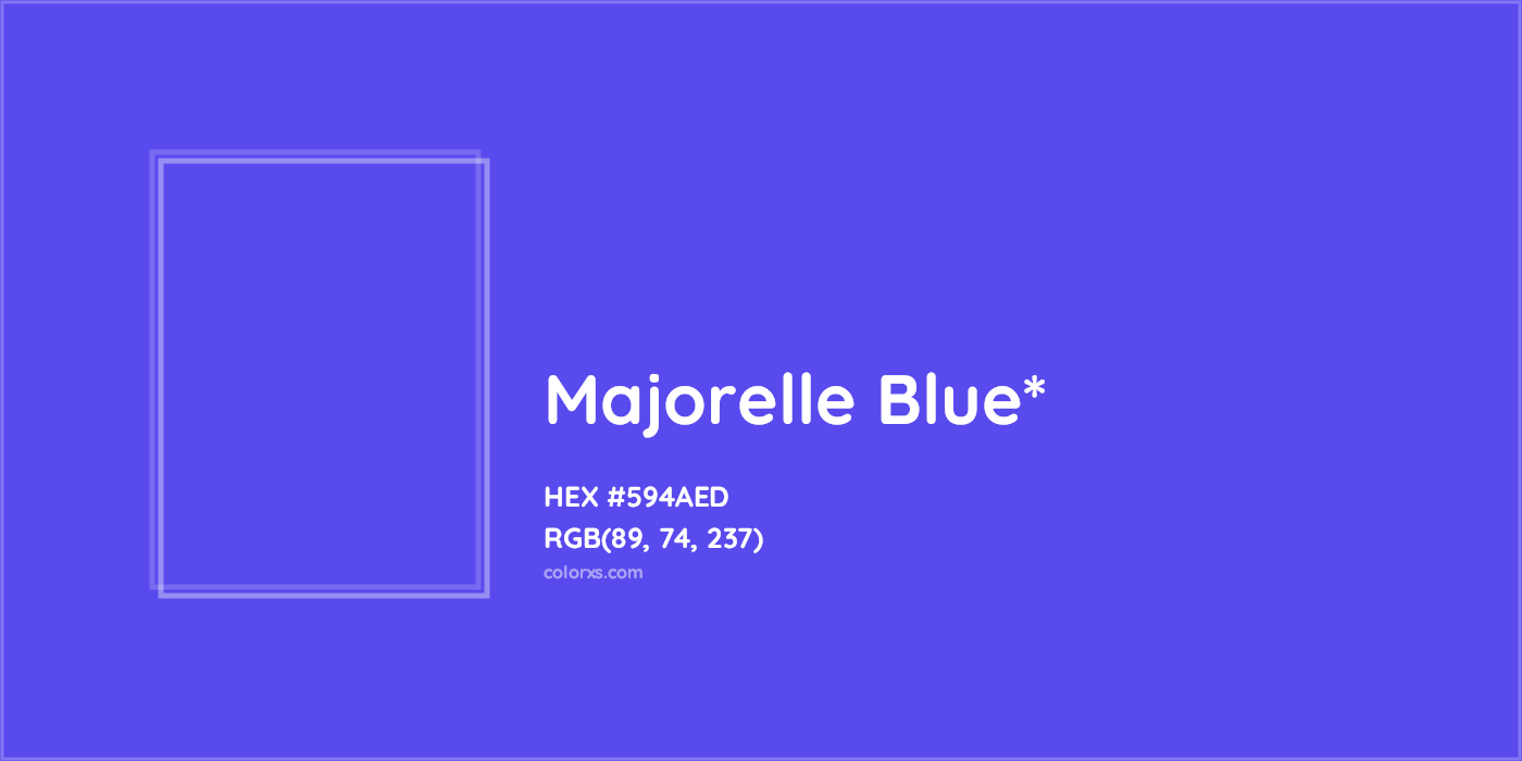 HEX #594AED Color Name, Color Code, Palettes, Similar Paints, Images