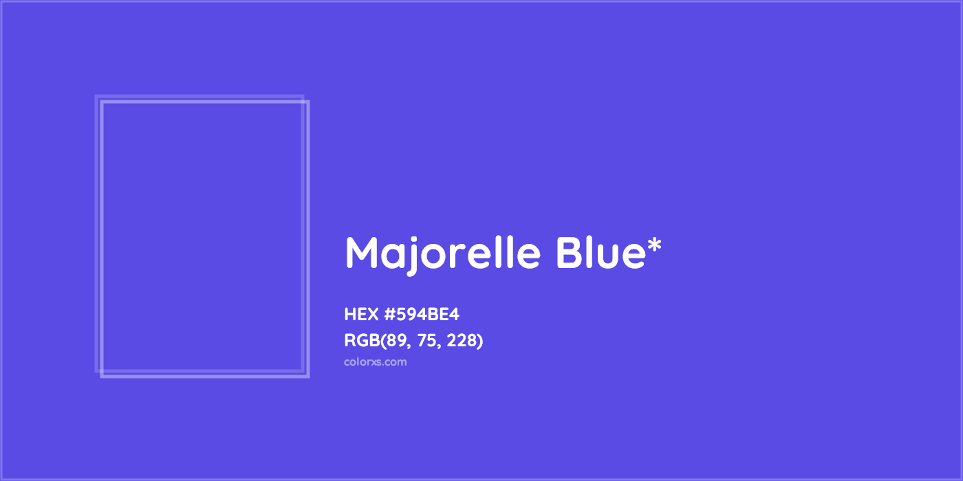 HEX #594BE4 Color Name, Color Code, Palettes, Similar Paints, Images
