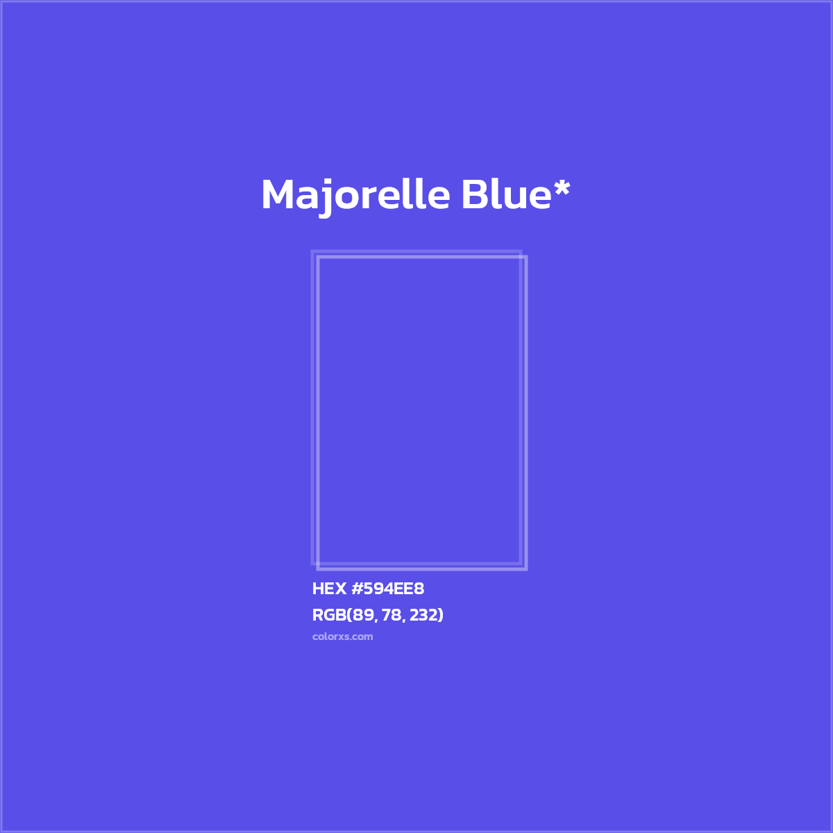 HEX #594EE8 Color Name, Color Code, Palettes, Similar Paints, Images
