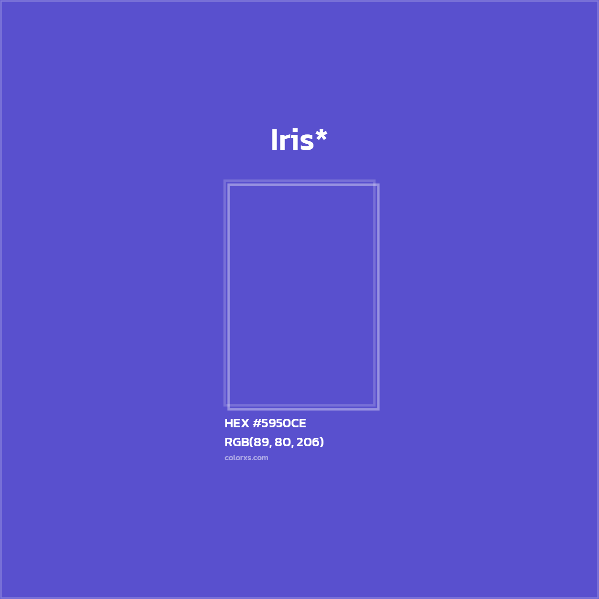 HEX #5950CE Color Name, Color Code, Palettes, Similar Paints, Images
