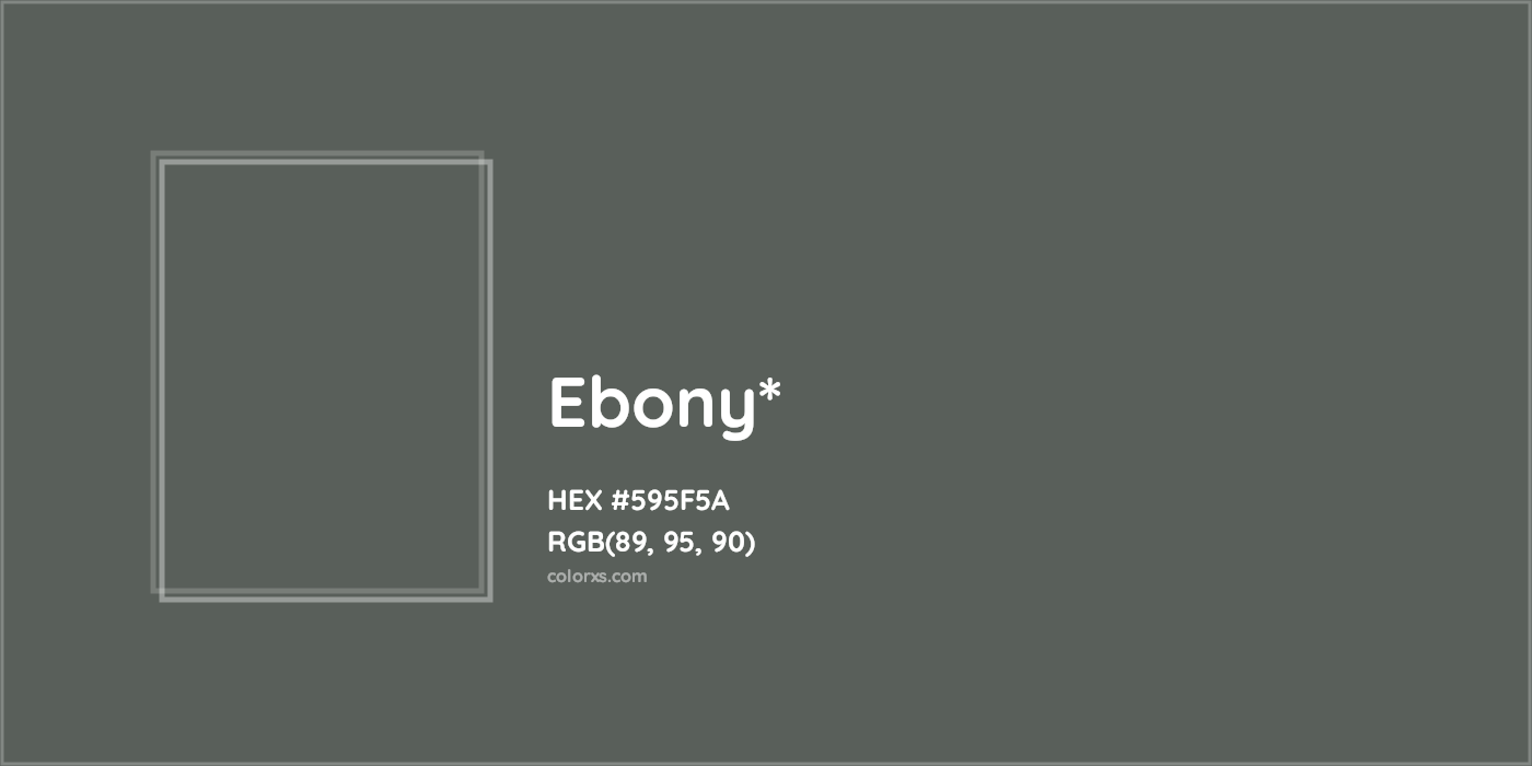 HEX #595F5A Color Name, Color Code, Palettes, Similar Paints, Images