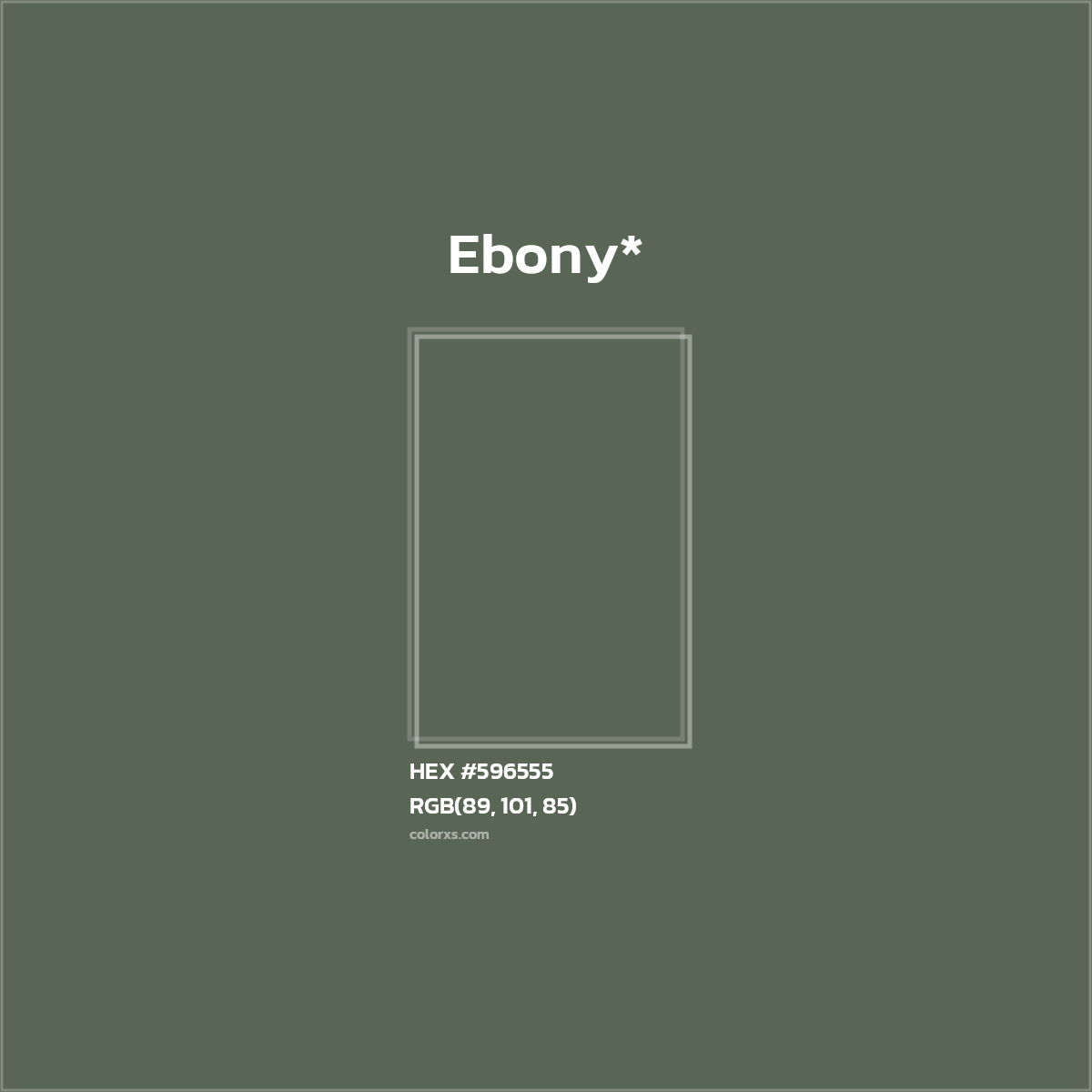HEX #596555 Color Name, Color Code, Palettes, Similar Paints, Images