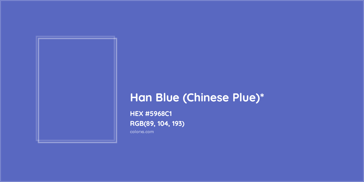 HEX #5968C1 Color Name, Color Code, Palettes, Similar Paints, Images