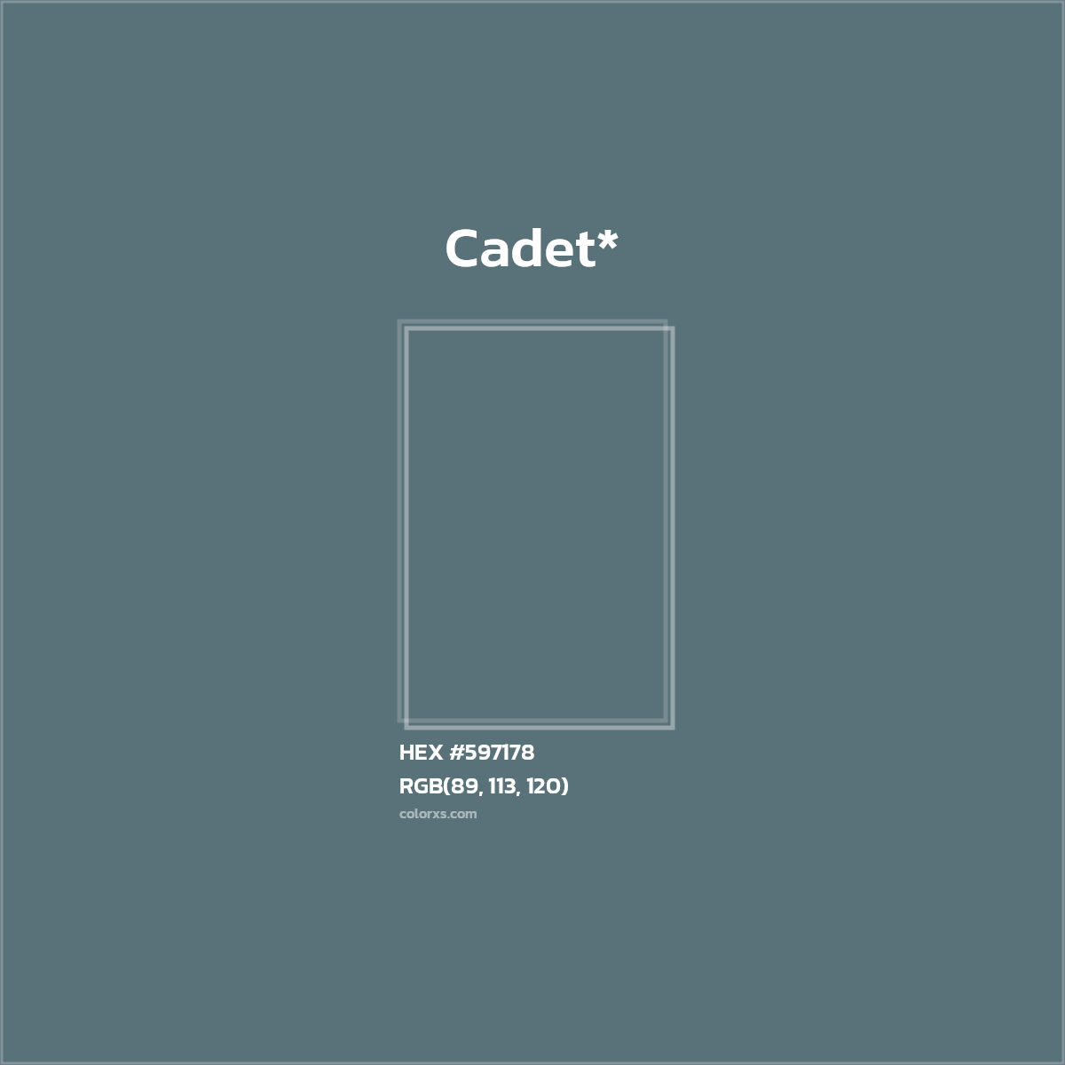 HEX #597178 Color Name, Color Code, Palettes, Similar Paints, Images