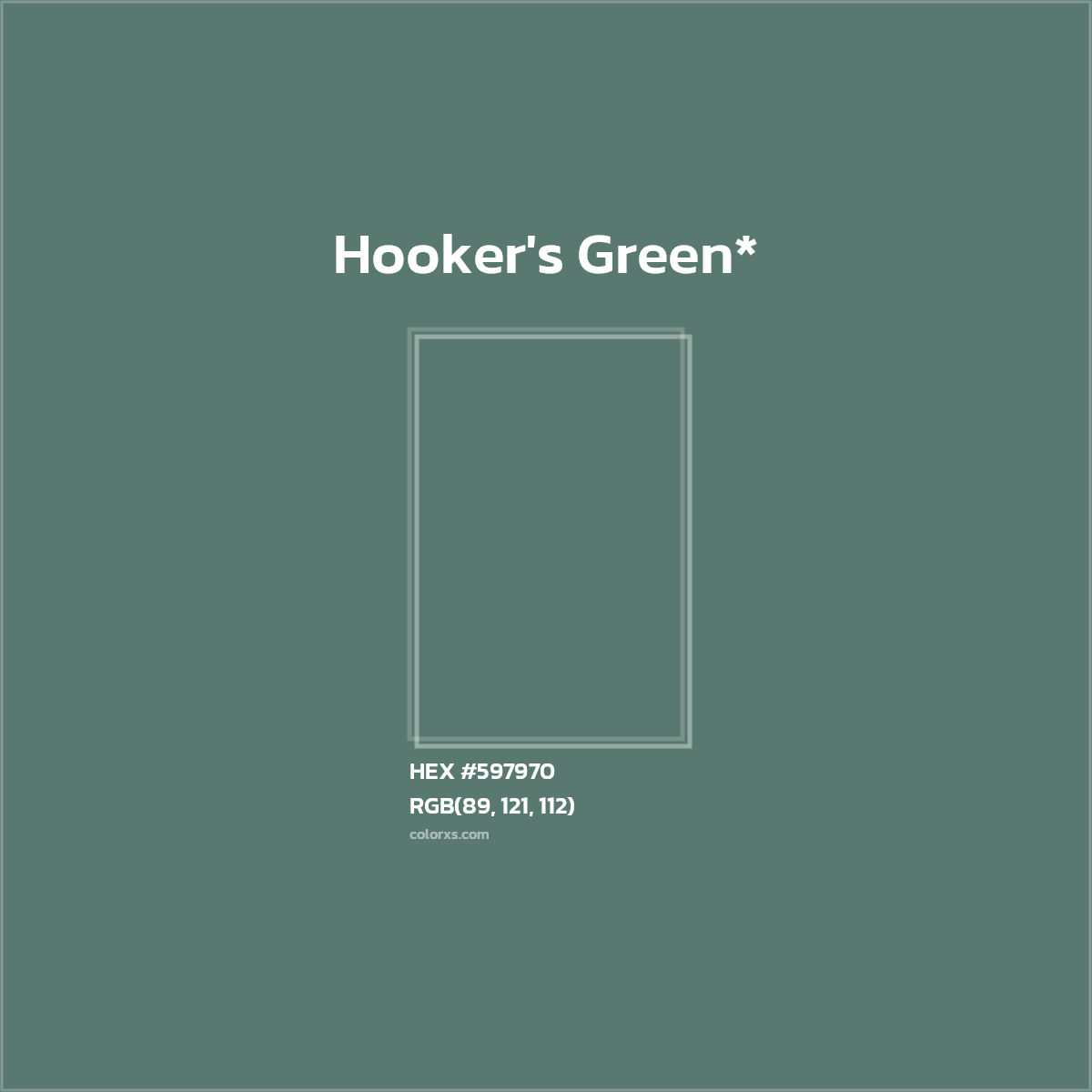 HEX #597970 Color Name, Color Code, Palettes, Similar Paints, Images